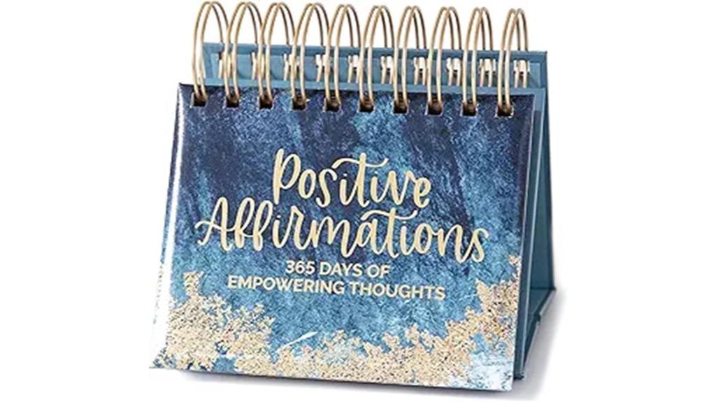 undated daily affirmation planner