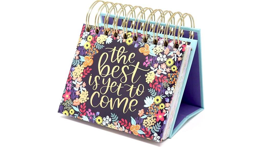 undated desk calendar