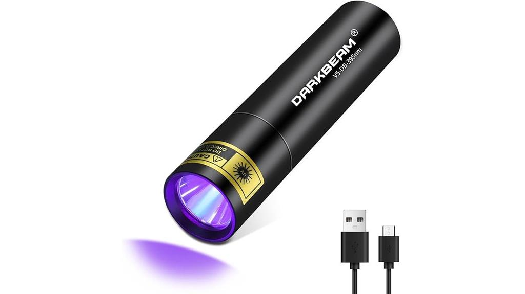 uv black light flashlight