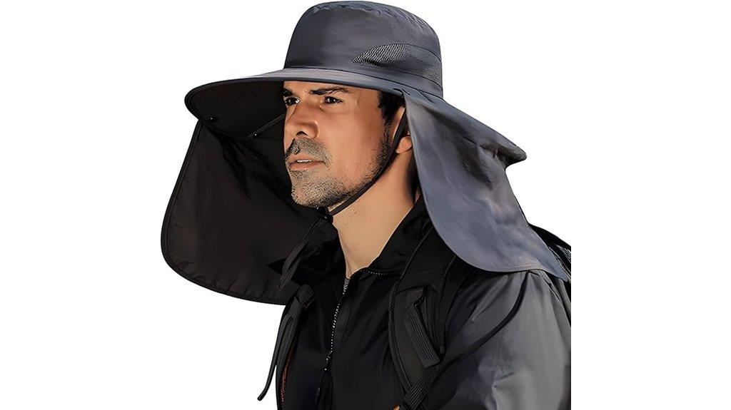 uv waterproof wide brim