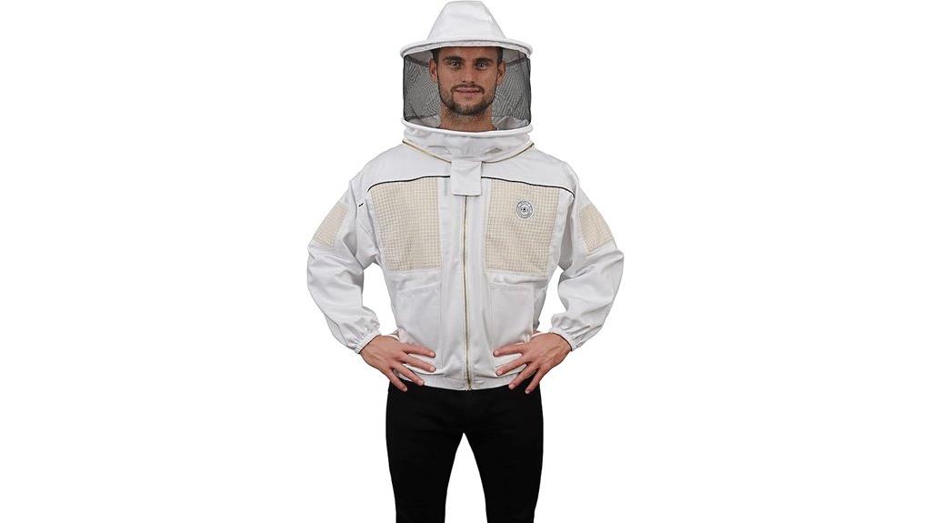 ventilated beekeeping jacket
