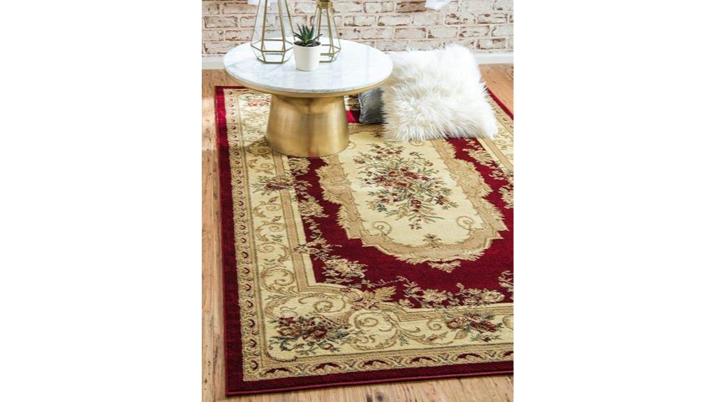 versailles collection rug size