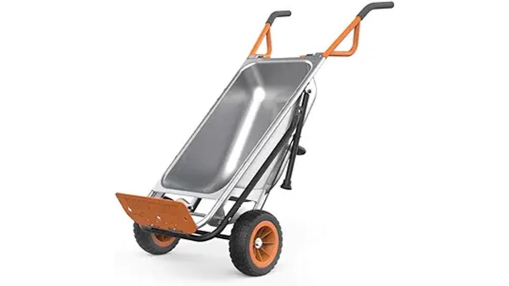 versatile 8 in 1 garden cart