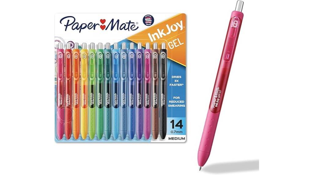 vibrant 14 pack gel pens