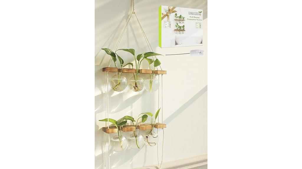 wall mounted plant propagation station