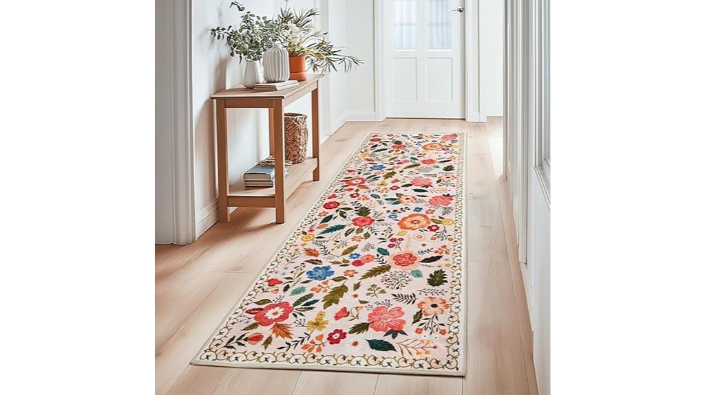 washable non slip runner
