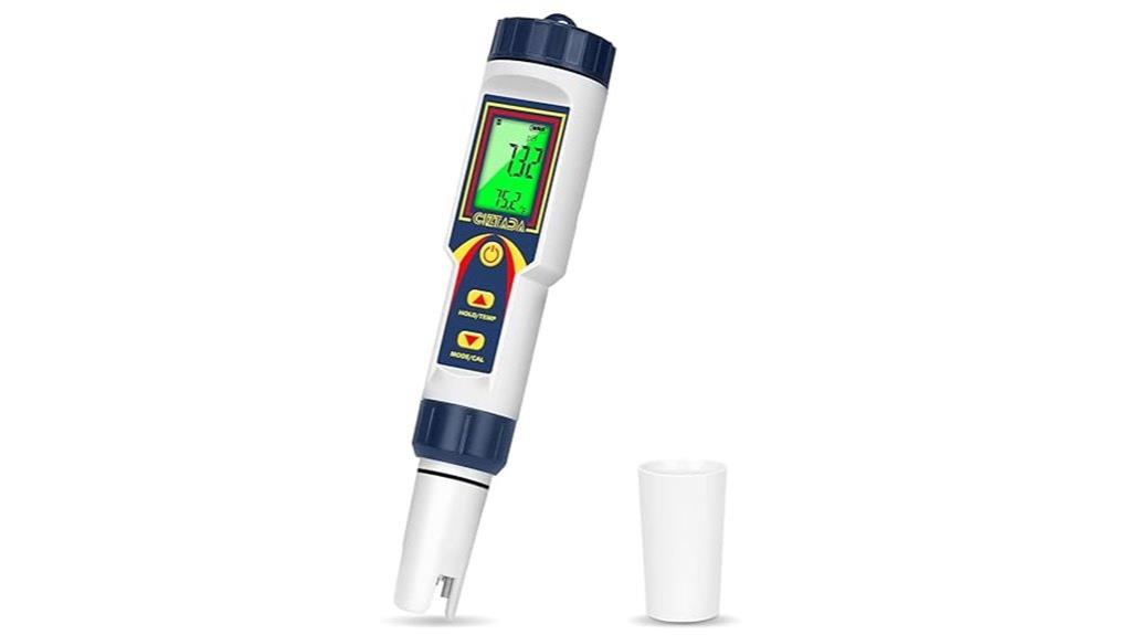 water ph 4 in 1 tester