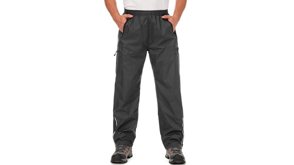 waterproof rain pants for activities