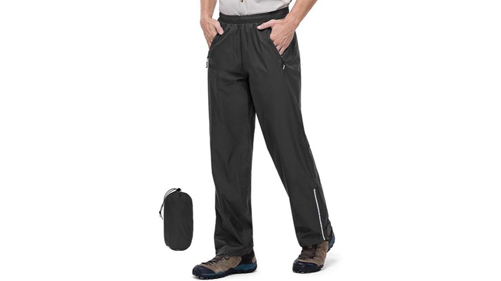 waterproof rain pants