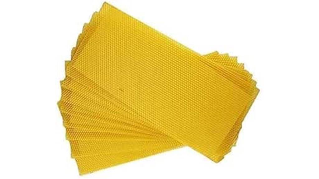 wax coated beehive foundation