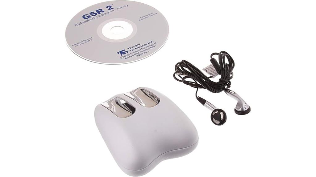 white galvanic skin response unit
