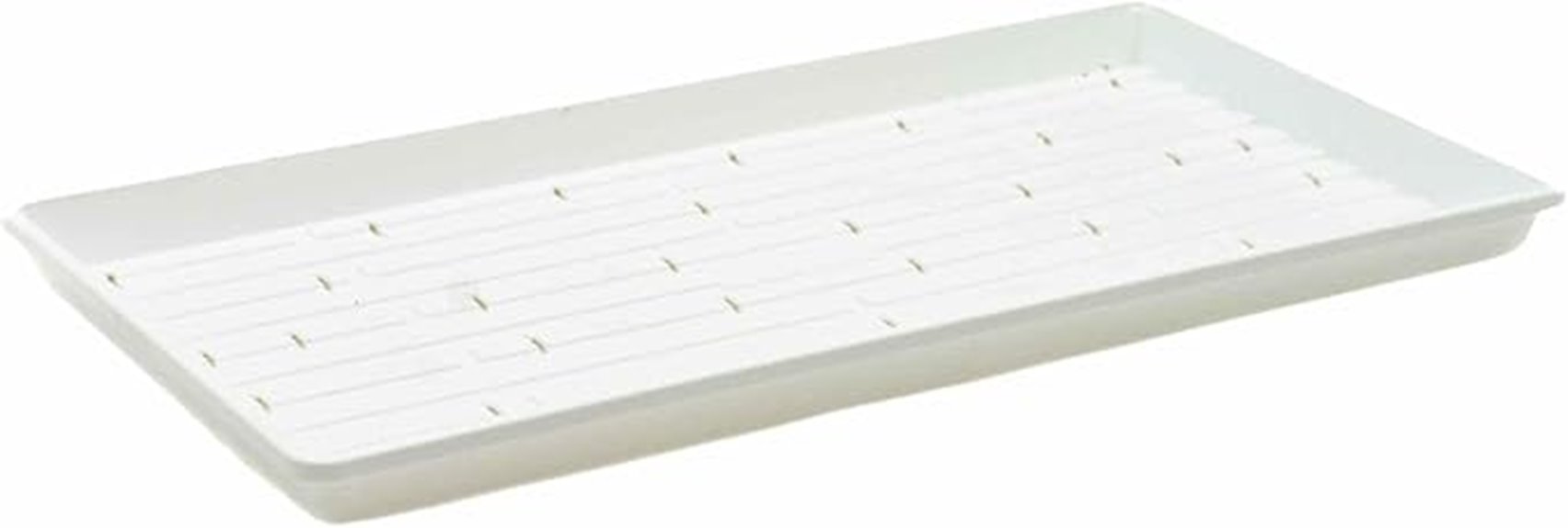 white microgreen trays pack