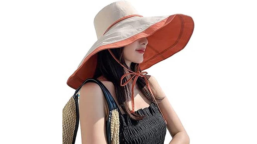 wide brim summer hat