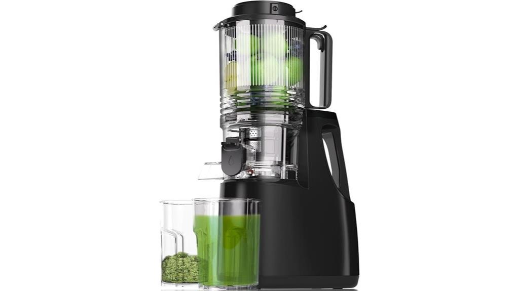 wide feed juicer