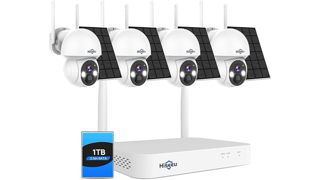 wireless solar camera system
