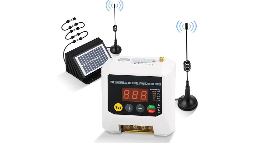 wireless water level control
