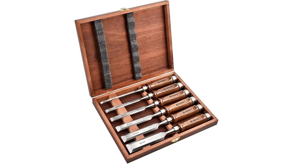 wooden case wood chisel
