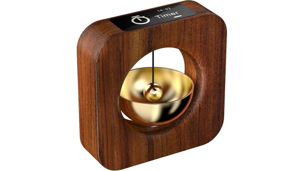 wooden timer for focus