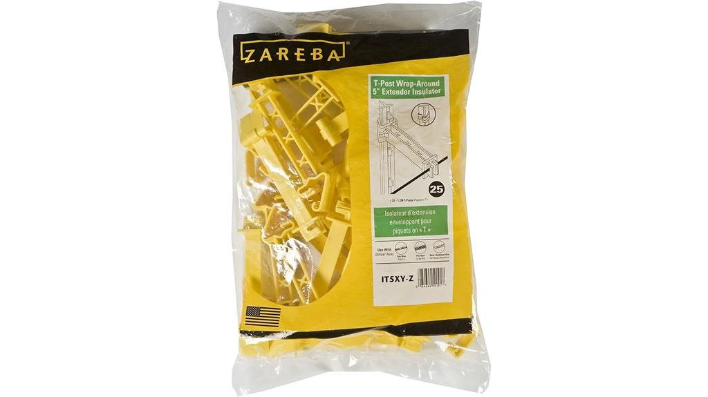 yellow 5 inch insulator bag