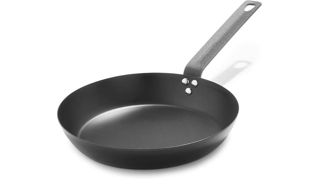 10 inch carbon steel frying pan