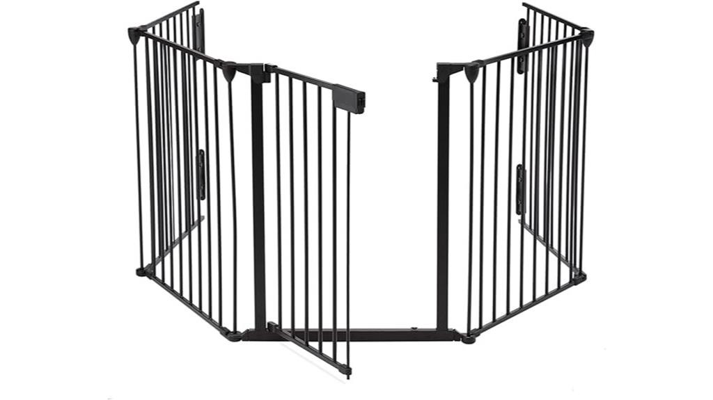 118 inch wide metal gate
