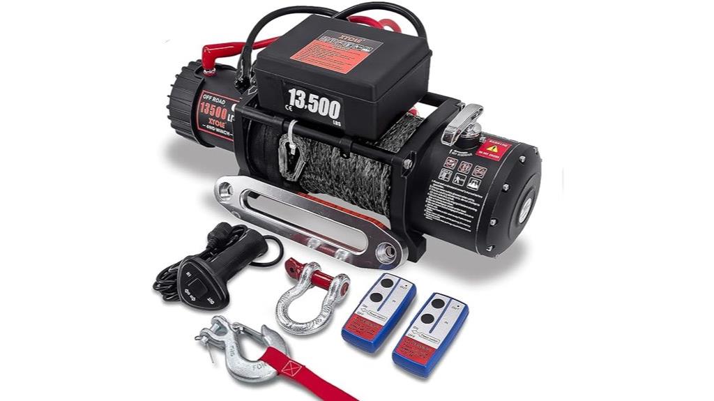 13500 lb waterproof winch