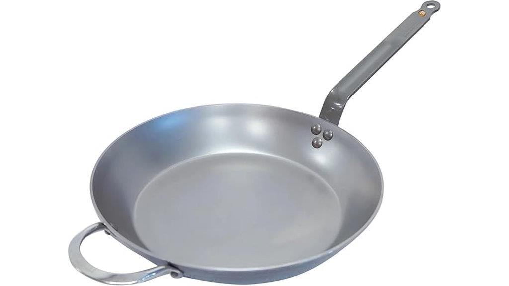 14 inch carbon steel fry pan