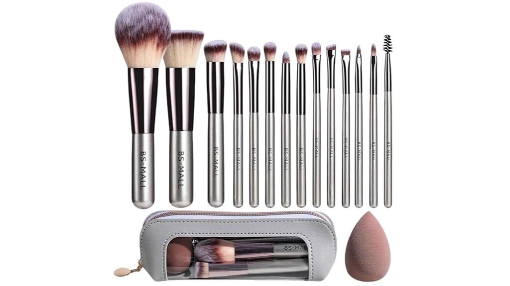 14 piece makeup brushes