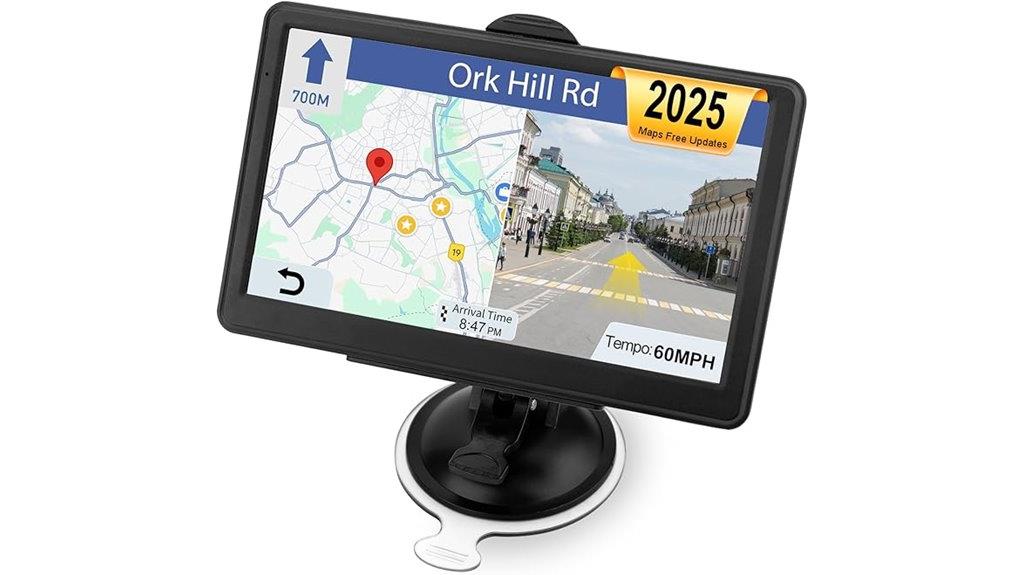 2025 map touchscreen navigator
