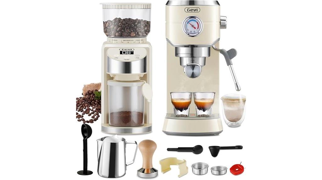20 bar espresso grinder set