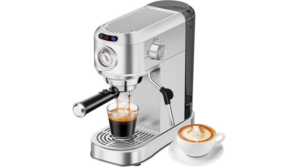 20 bar espresso steamer