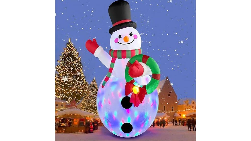 20 foot inflatable snowman