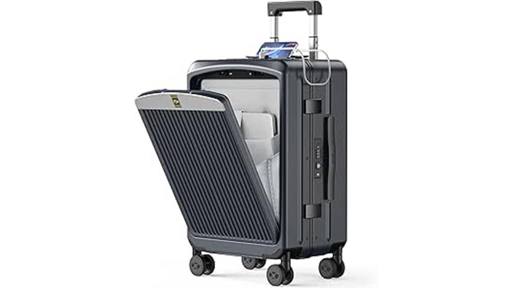 20 inch tsa spinner luggage