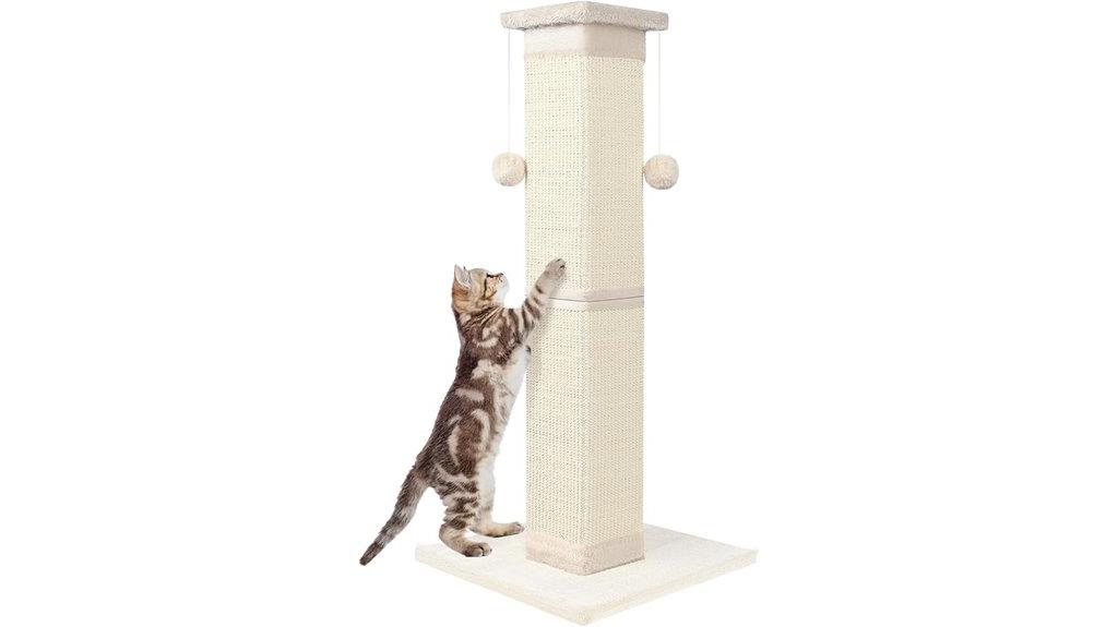 33 inch sisal cat post