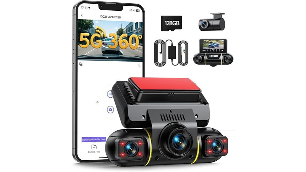 360 degree multi channel recording
