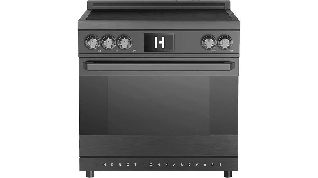 36 inch induction range