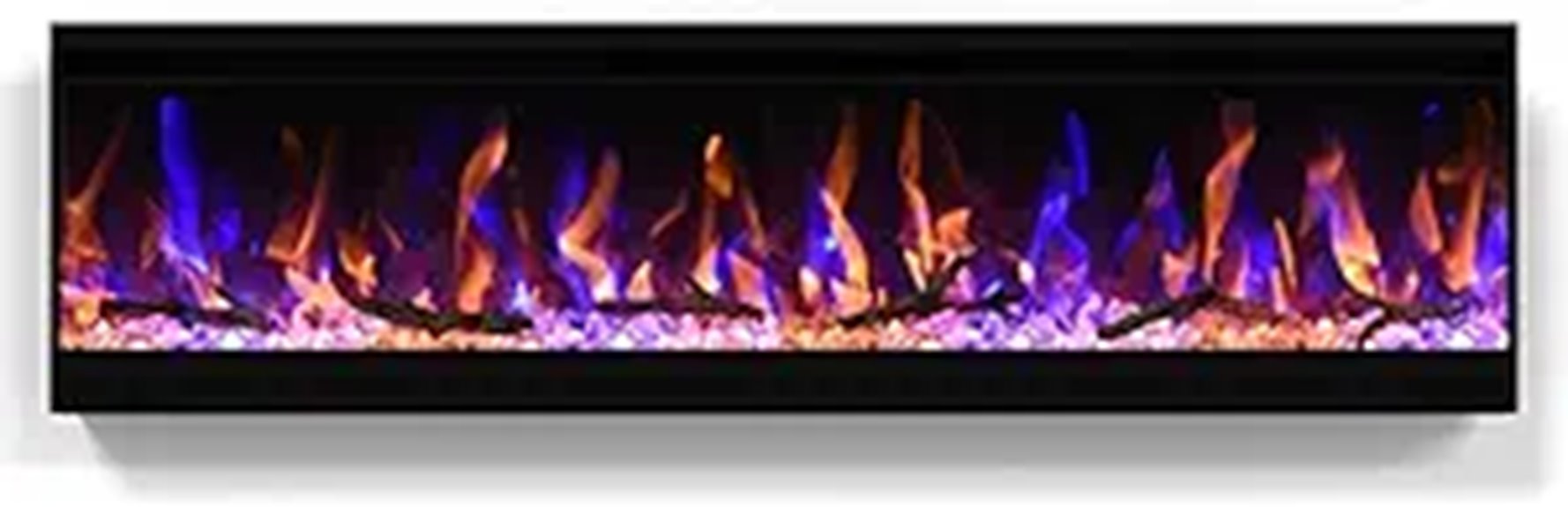 40 inch remote touchscreen fireplace