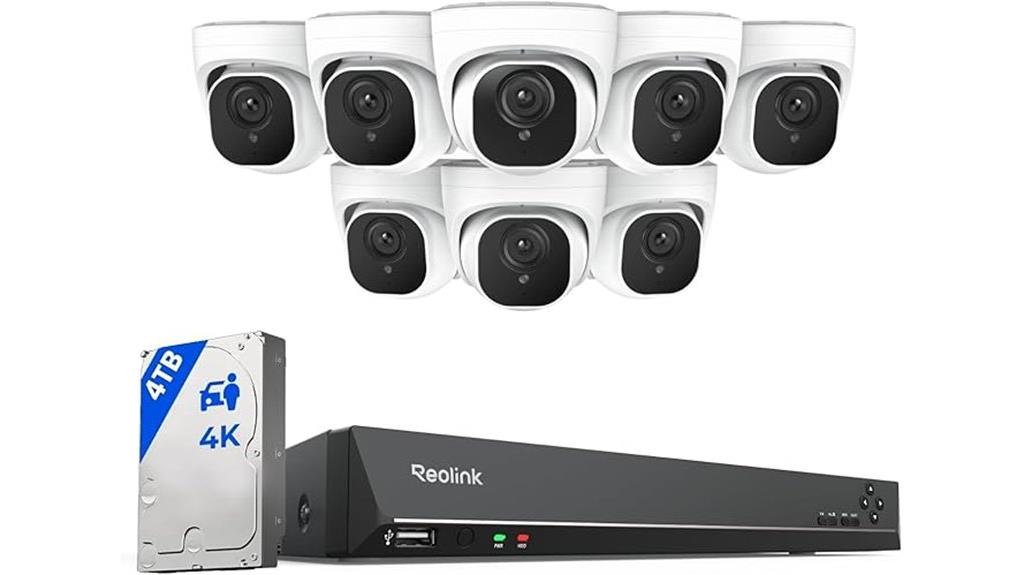 4k poe security system
