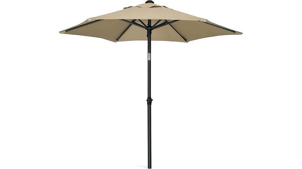 5 8ft push tilt umbrella