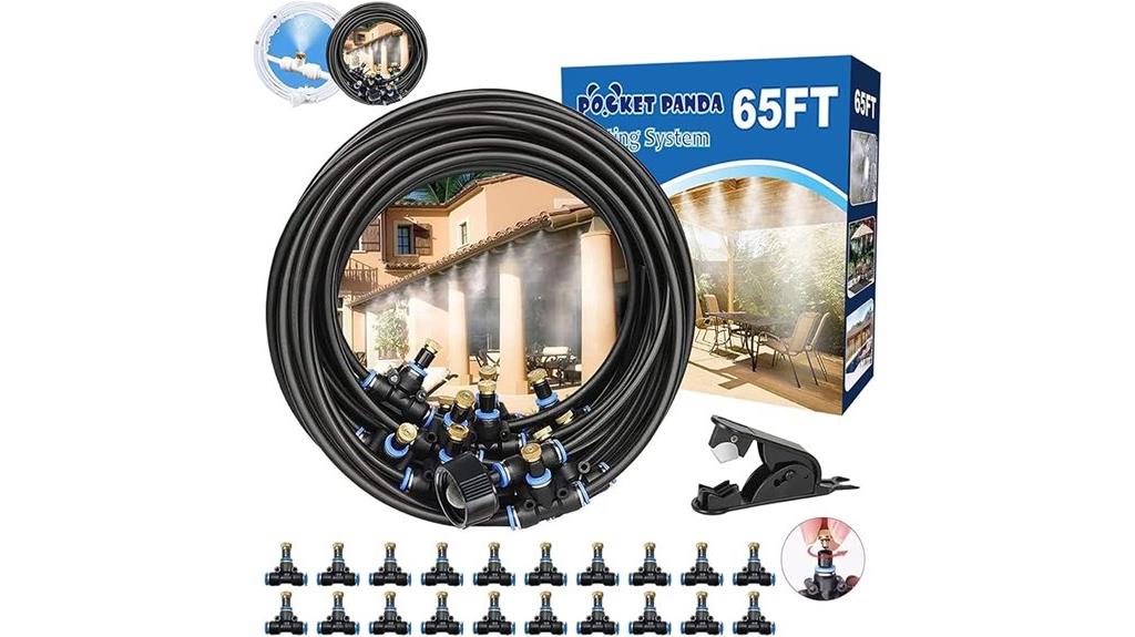 65ft patio misting system