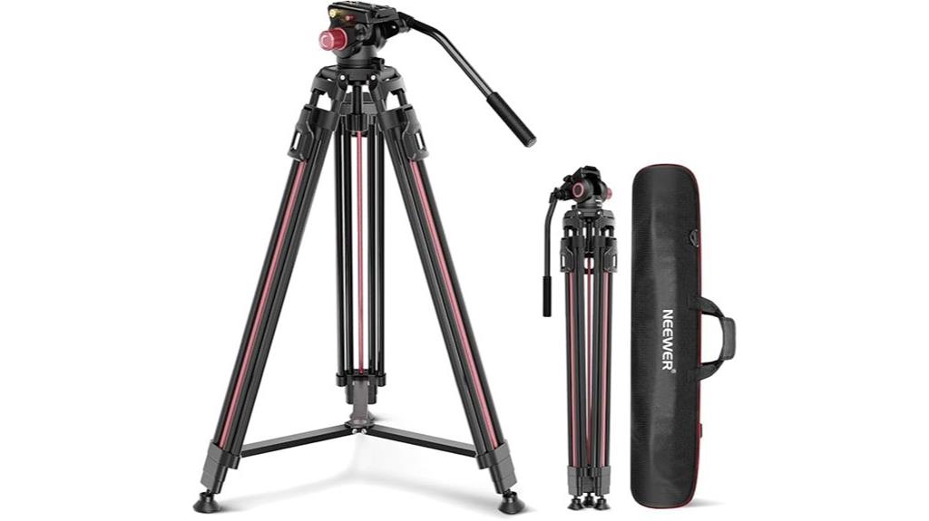 79 inch fluid head tripod