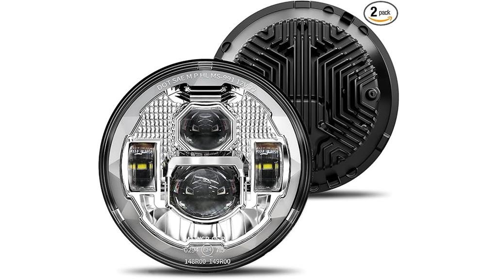 7 inch led headlights