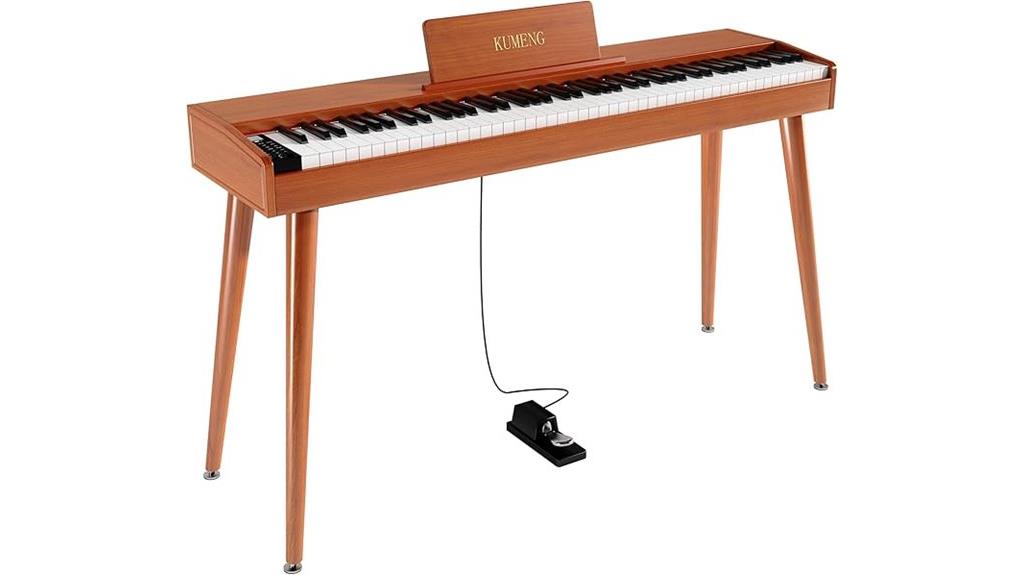88 key semi weighted digital piano