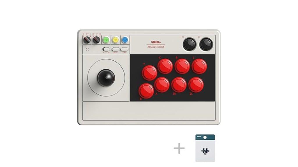 8bitdo arcade stick compatible
