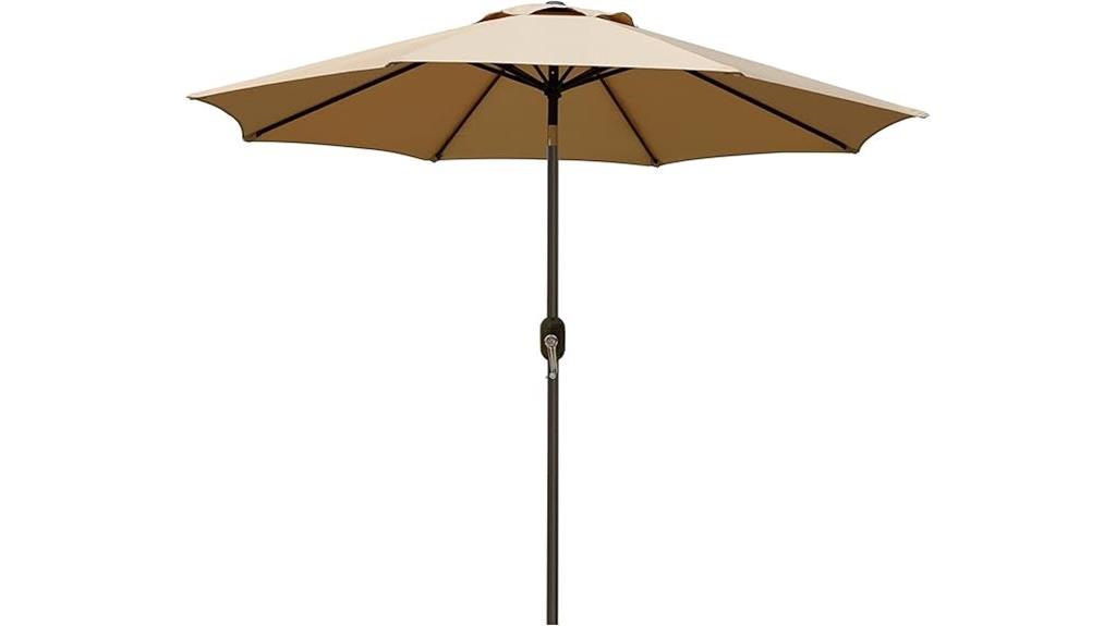 9 ft outdoor patio umbrella