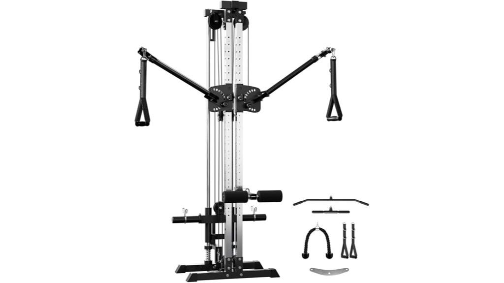 adjustable cable home gym