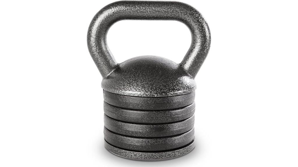 adjustable heavy duty kettlebell