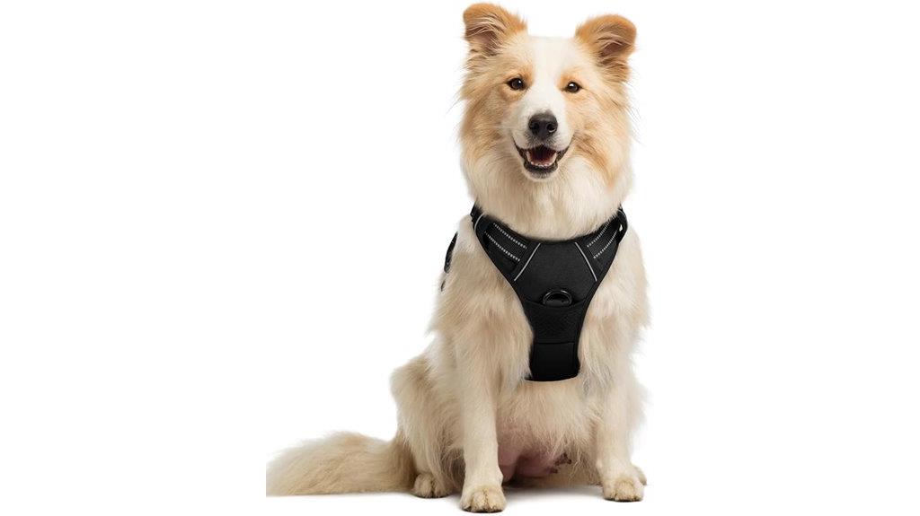 adjustable padded reflective harness