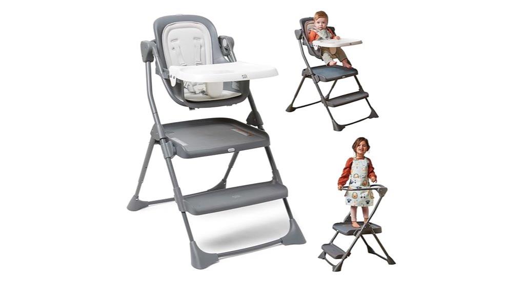 adjustable toddler feeding station