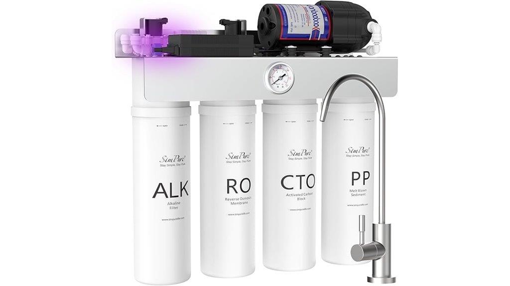 alkaline uv reverse osmosis
